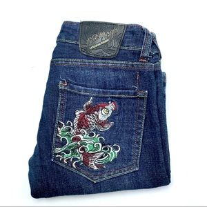 Ed Hardy Jeans - Ed Hardy Skinny Jeans, Size 27”, EUC Ed Hardy Jeans - Ed Hardy Skinny Jeans, Size 27”, EUC